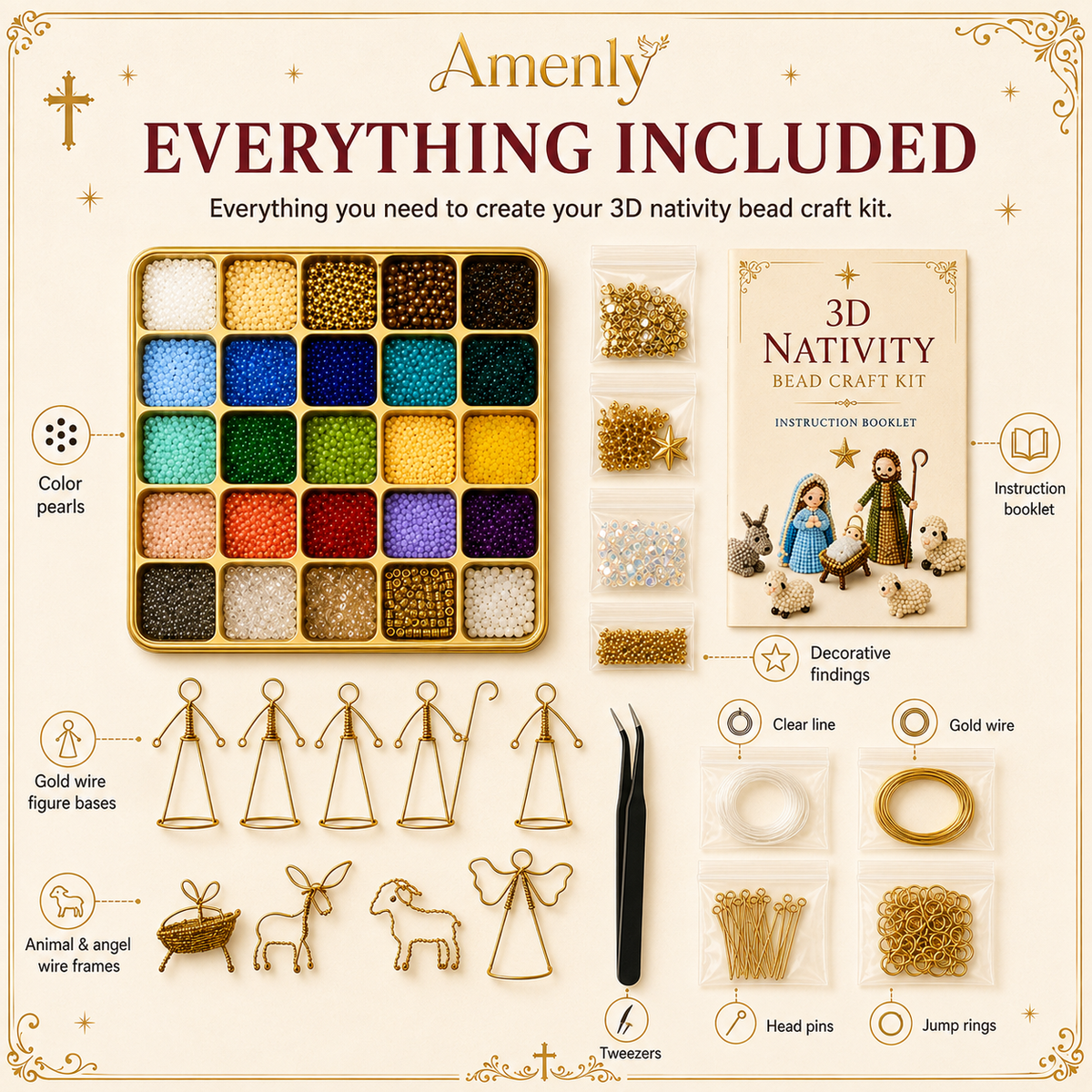 Nativity Bead Craft Kit