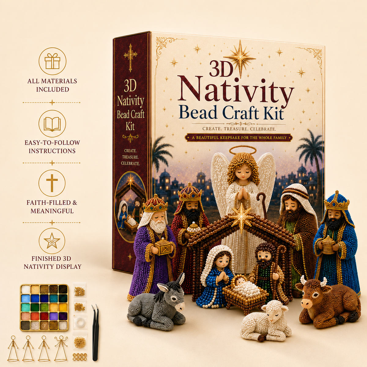 Nativity Bead Craft Kit